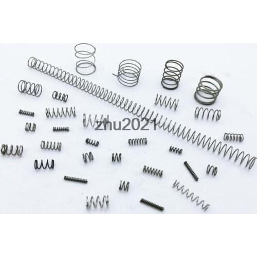 Metal Stamping Compression Extension Spring 0.3mm Thickness 20pcs