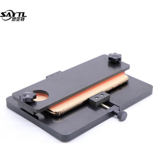 SAYTL For iPhone Back Glass Broken Repair Tool Fixture Positioning Clamp Remove Back Cover Glass for iPhone X/XS MAX/XR/11/12