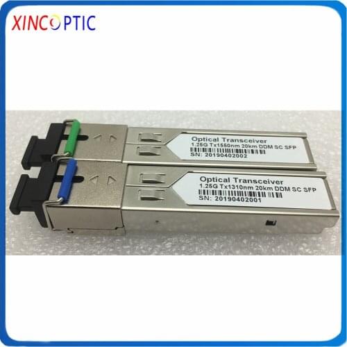 1.25G 1310/1550nm 20KM BIDI WDM LC/SC SFP Transceiver Module,Fiber Optic Transceiver 1.25G WDM SFP 20KM 1310/1550nm BIDI SFP