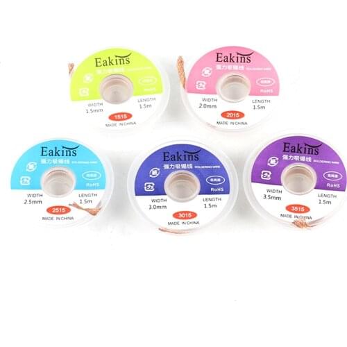 10 Pcs/lot The Best BGA Desoldering Braid Solder Wire 1515/2015/2515/3015/3515 Wick/Soldering Accessory Freesshipping