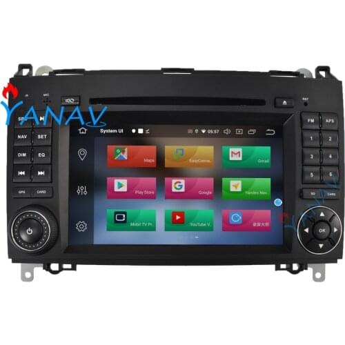 Android 2 Din Car Audio RadioStereo Receiver For Benz Sprinter B200 W209 W169 W169 W245 B170 Vito W639 Viano Crafter LT3G A180