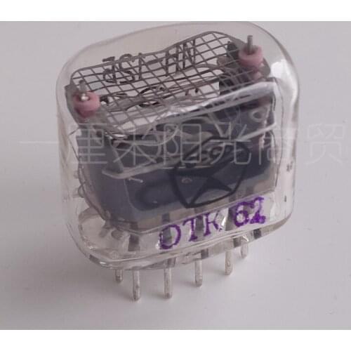 1pcs In12 Brand New Original Box Former Soviet Union Electronic Glow Tube DIY Clock with CCCP Logo