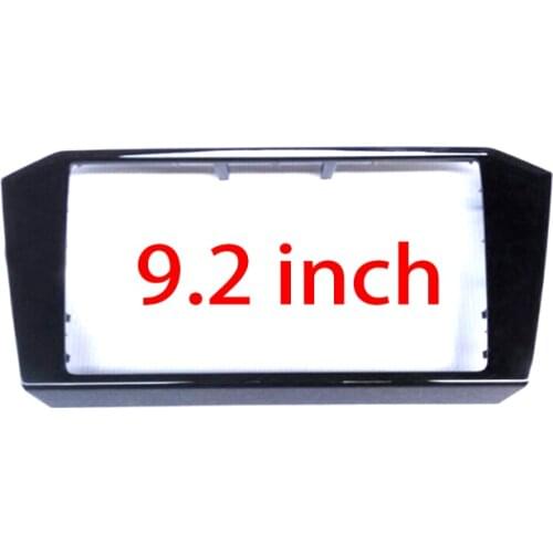 For Passat B8 2018-- MIB 3 CD 9.2 inch box trim black paint Radio frame PANEL CD Plates