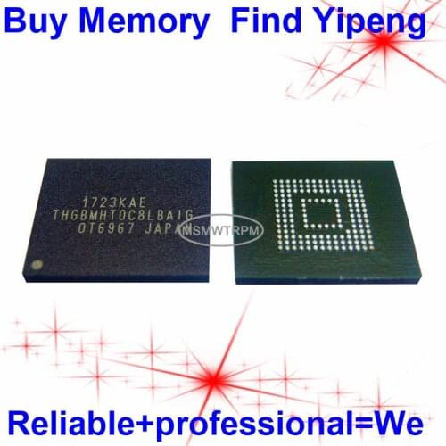 THGBMHT0C8LBAIG BGA153Ball EMMC 128GB Mobilephone Memory New original and Second-hand Soldered Balls Tested OK