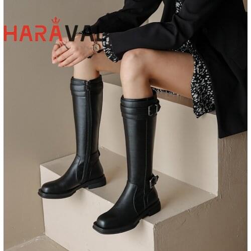 Женские зимние сапоги HARAVAL China At AliExpress