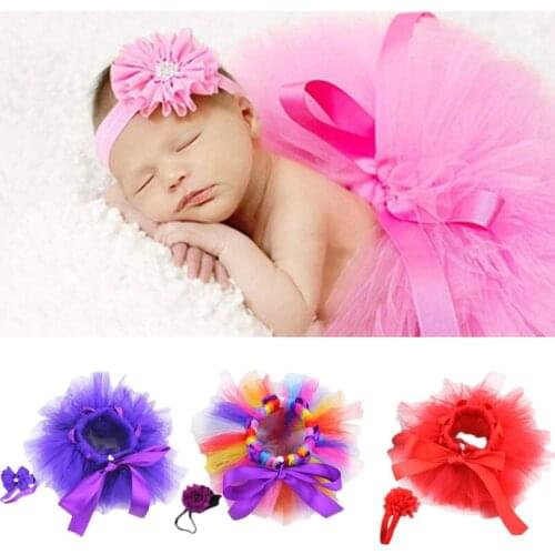 HIBISCUSARA Tutu Skirts For Babies