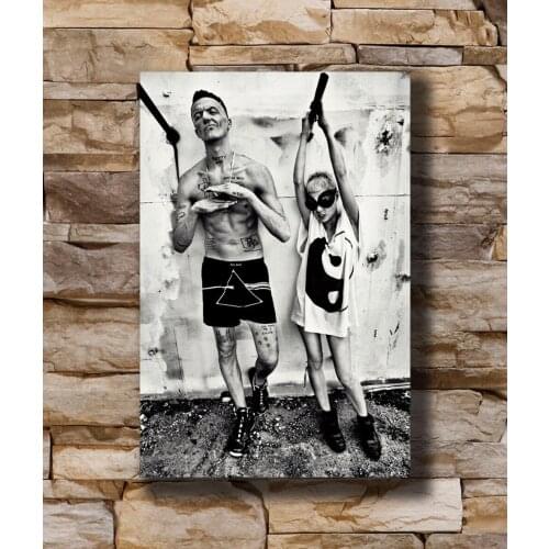Art Poster New Die Antwoord Visser Rap Rave Group Music Decoration Light Canvas Wall 14x21 20x30 24x36In N214