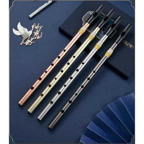 Clarinet Irish Whistle Beginner 6-hole Clarinet Tin Treble Clarinet Quality Recorder Woodwind Musical Instrument C Tone D Tone