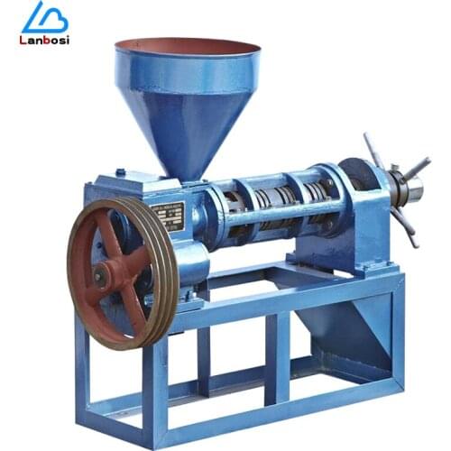 Commercial Oil Press 380V Desktop Oil Mill Processing Electric Oil Fryer Presses Shelled Camellia Seed Iron Walnut