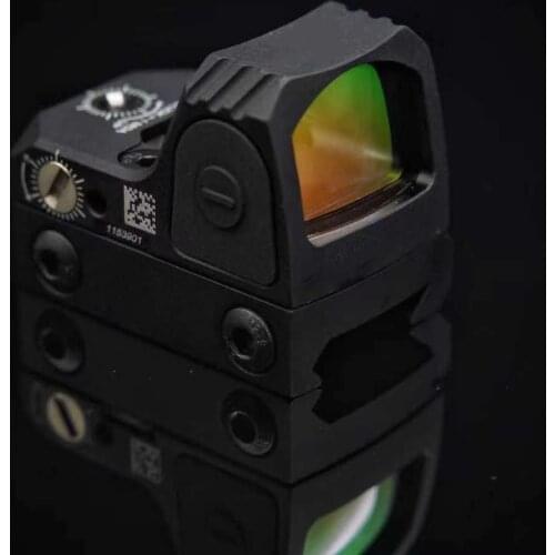 Mini RMR Red Dot Sight Scope Collimator Glock Reflex Sight Scope Fit 20mm Weaver Rail For Airsoft Hunting Holographic Sight