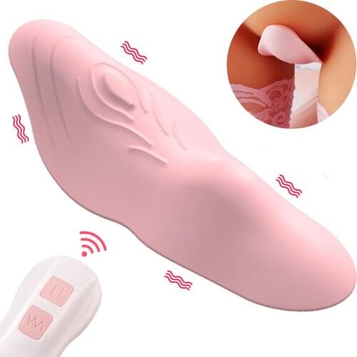 Portable Panty Vibrator Clitoris Massage Invisible Vibrating Egg Wireless Remote Control Clitoral Stimulator Sex Toys for Woman