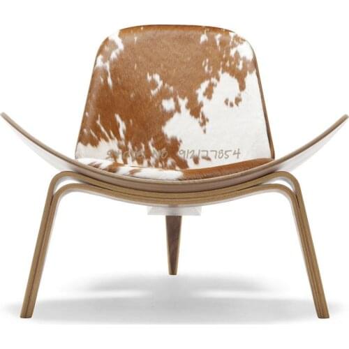 Nordic minimalist airplane chair smile chair shell lounge chair hotel chair designer chair creative single sofa chair