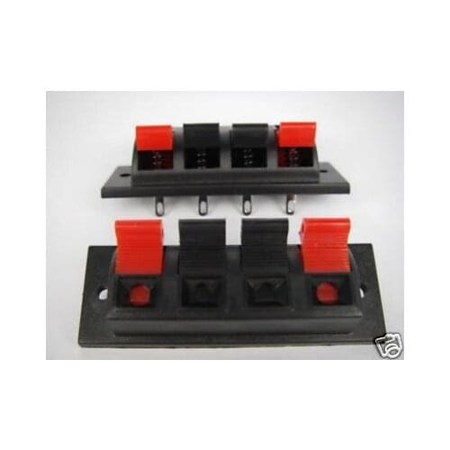 Speaker Cable AMP Terminal Spring Load Connector 4AT