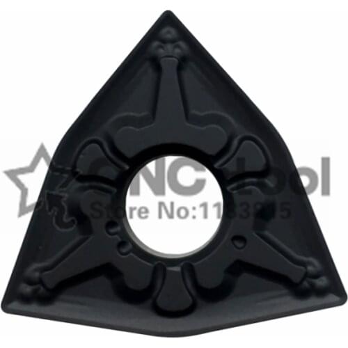 10PCS WNMG080408 TM Carbide Inserts WNMG 080404-TM Blade CNC Lathe Plate Tools External Turning Tools for Hard Steel