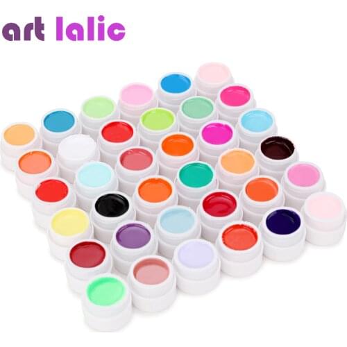 UV Gel Nails Kit 36 Colors Output Nail Art Gel Painting Gel Nail Design DIY Paint Gel polish Manicure DIY Tools Decorations