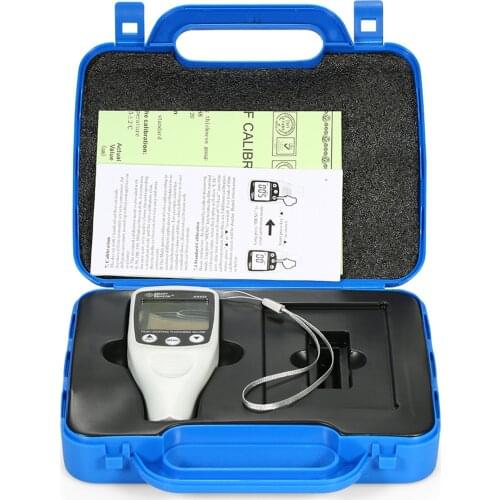 SMART SENSOR Digital Paint Coating Thickness Gauge LCD display Handheld Thickness Tester Cars Paint Tester Meter (0~1700um)