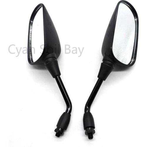 Universal Motorbike Scooter Side Mirrors Motorcycle Rearview Mirrors Chrome for Honda FJS600 FJS400 CBF Hornet 600 2007-2011
