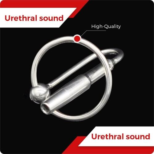 BDSM CBT Urethral Sound Smooth Horse Eye Stimulation Catheter Urethral Plug Male Sounding Dilator Penis Ring Torture Sex Toys