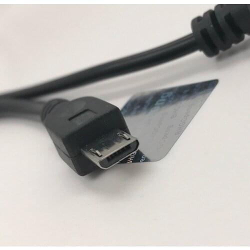 USB female to Micro USB male + USB Male Adapter Data Transmission Joiner Female to Dual Male Fine workmanship 1Pcs