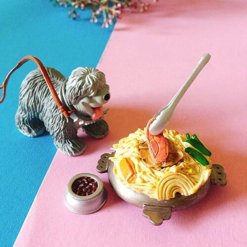 1Pcsdog/puppy noodles/fairy garden gnome/moss terrarium decor/crafts/bonsai/bottle garden/home table decor/model/toy