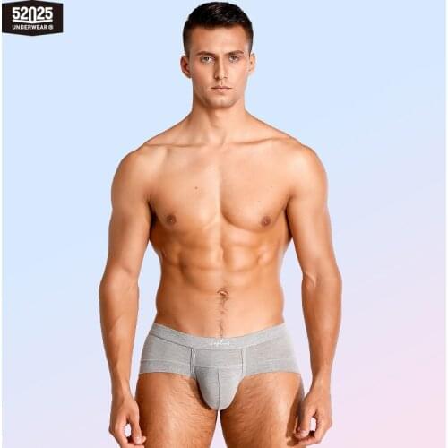 52025 Men Underwear Briefs Silky Modal Breathable Slip Men Soft Comfortable Eco-friendly Underwear Sexy Men Underwear Brief Men