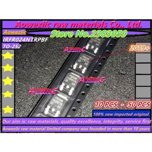 Aoweziic 2019+ 10 PCS - 50 PCS 100% new imported original IRFR024NTRPBF FR024N TO-252 FET N-channel