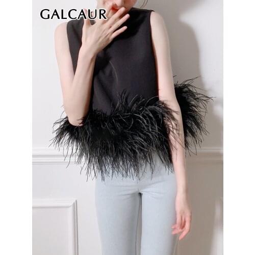 Женские майки GALCAUR China At AliExpress