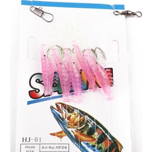 HENGJIA 5pcs Bionic Soft Shrimp Fishing Lure 3cm 9g Swimbaits Silicone Soft Bait Carp Artificial Soft Lure