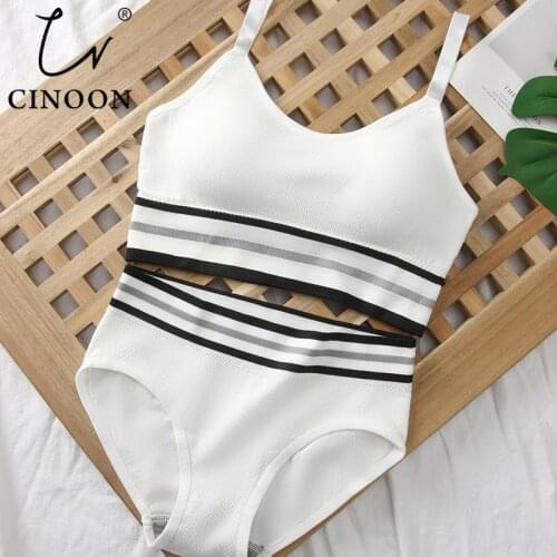 Women Sports Underwear Bra Panties Set Push Up Lingerie Comfortable Brassiere Sexy Top High Impact Fitness Yoga Run Gym Bralette