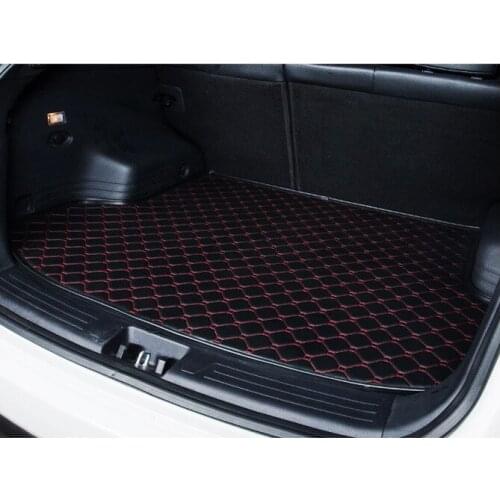 Car trunk mat leather cushion pad car cargo liner suitcase for Alfa Romeo Boxster Cayenne cayman Bentley Arnage Flying Spur GT