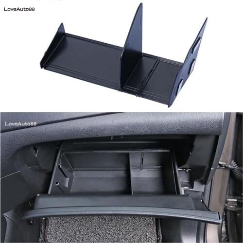 Car Co-pilot Storage Box Layered Partition Multifunctional Storage for Nissan Qashqai J11 2021 2020 2019 2018 2017 2016