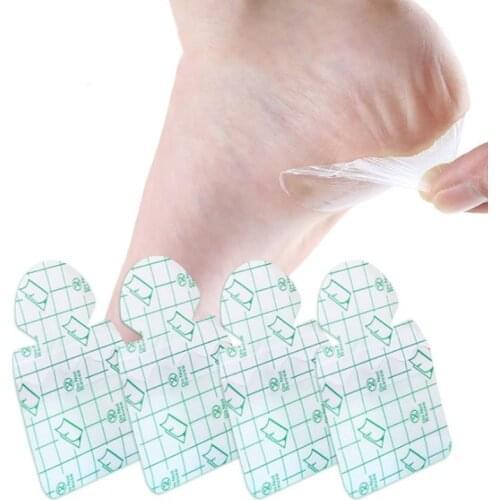 10/20/30Pcs Women Men Flexible Heel Stickers Moisturizing Invisible Clear Gel Foot Adhesive Pad Anti-Cracked Repair Dry Skin Car