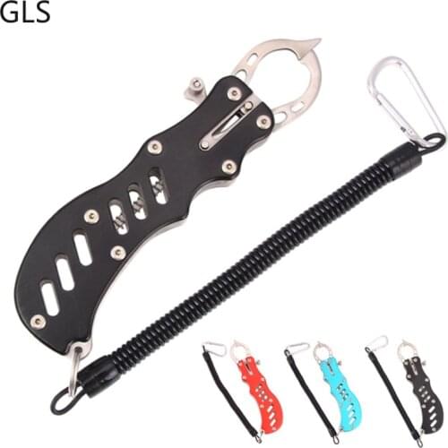 New Fishing Lure Fish Grip Outdoor Non-slip Convenient To Carry High Closure Strength 3 Colors Pliers Fishing Tackle