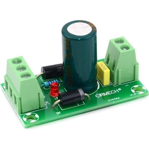 Power Amplifier Rectifier Filter Power Supply Board, Dual Power Supply to Single DC, AC to DC Power Supply Module 2PCS