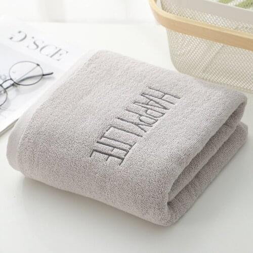 Spa Beach Sports Bathroom Towels for Kids Adults 100% Cotton Large Bath Towel 70*140cm
