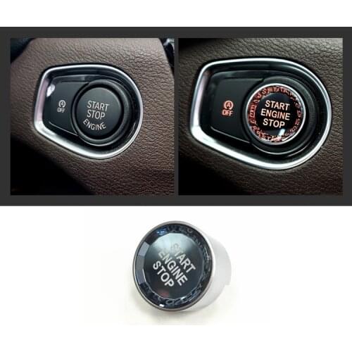 Crystal Start Stop Engine Switch Button Cover for BMW 2 Series F45 F46 X1 F48 F49 X2 F39 Car Stying Accessories