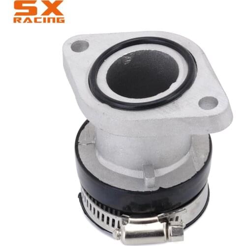 Motorcycle Carburetor Intake Manifold Interface Connector For Yamaha Bear Tracker YFM 250X YFM250X 1999 2000 2001 2002 2003 2004