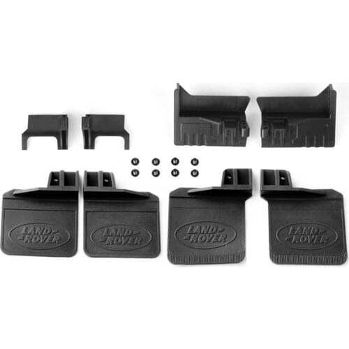 4pcs Rubber Front And Rear Fenders Modified Upgrade Accessories For Traxxas Trx-4 Defender Bronco 1/10 Rc Crawler Car