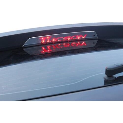 Car styling stainless steel High brake light stickers letter decoration For Hyundai Tucson 2015-2018