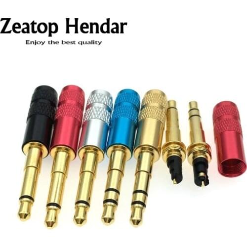 1Pcs Longer Type Mini 3.5mm Mono / Stereo Audio Jack 3.5 2 / 3 Pole Male Plug for DIY Solder Earphone Headphone Wire Connector