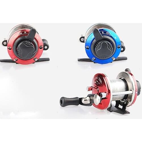 1pcs/pack cheap ice fishing reel/raft/drum/winter fishing reel mian part metal framework cup with fishing lure wheel