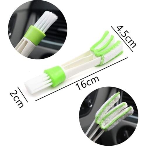 11Pcs Professional Vehicle Car Interior Detailing Brush Boar Hair Clean