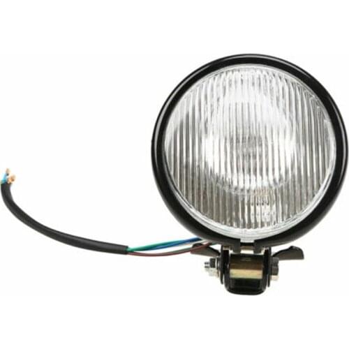 5Inch Motorcycle Retro Round LED Headlight Hi/Lo Beam For Suzuki Kawasaki