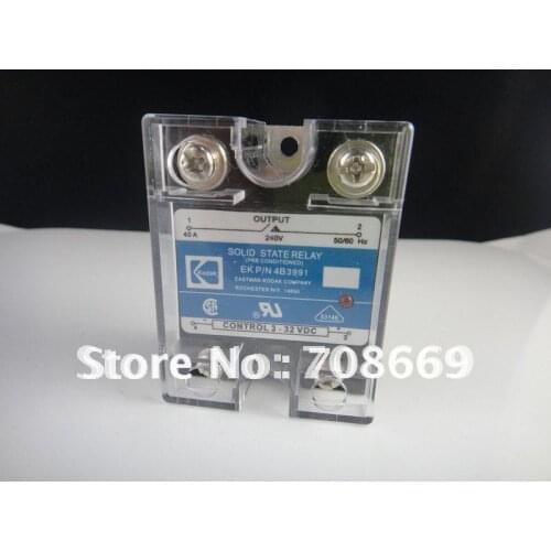 5PCS mager 10A SSR, input 3-32VDC output 24-480VAC single phase solid state relay,free shipping