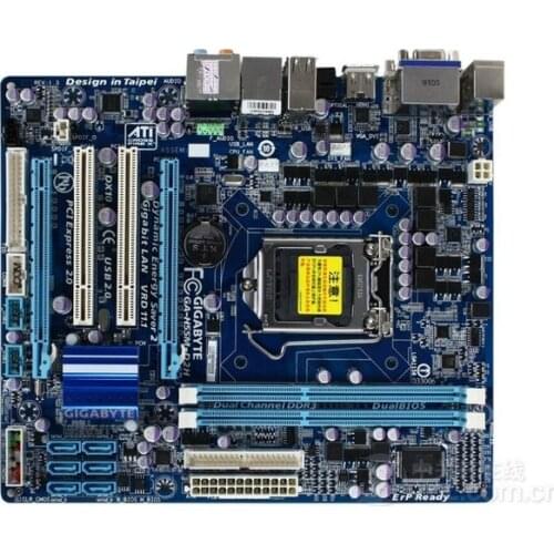 Used Gigabyte GA-H55M-D2H Original Used Desktop Motherboard H55M-D2H H55 Socket LGA 1156 DDR3