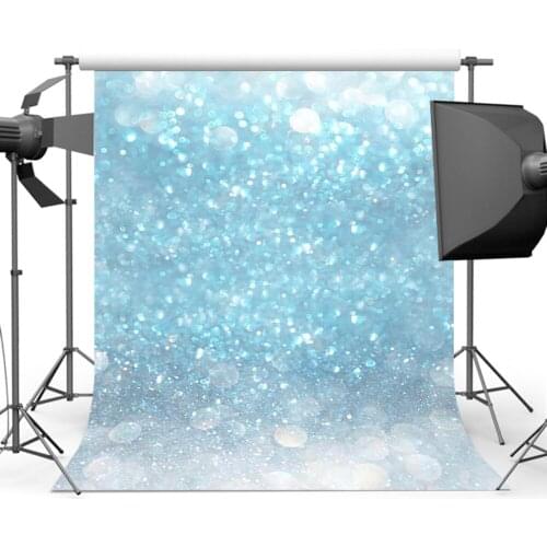 Mehofoto Bokeh Silver Backdrop Photography Sparkly Background for Children Backdrops Studio Photo Shoot S-1143