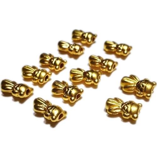 Wholesale Solid 24K Yellow Gold Bracelet 999 Gold Fish Bracelet 0.59g