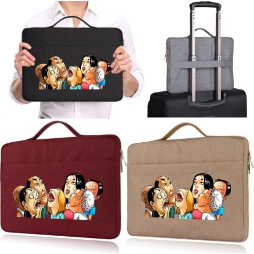 For XiaoMi Pro 14 15/RedmiBook 14/RedmiBook 16/Air 13 Laptop Travel Bag Shoulder Bag Handbag Waterproof Case for Male Women