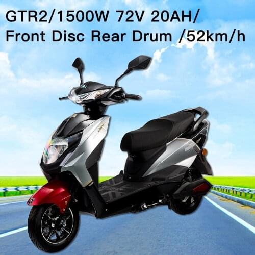 GTR2 1500W Electric Motorcycles Scooter Moto Electrique For Adult Women Men High Speed Comfortable Disc Brake Moto Electrica