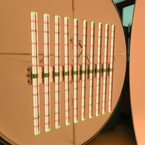 Kingbrite Newest CS 1100w 10 bar 3 channels separately control full spectrum led grow lights for indoor plants